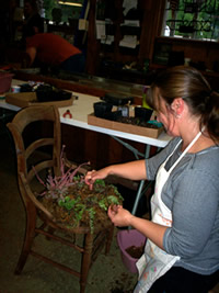 Planting chair